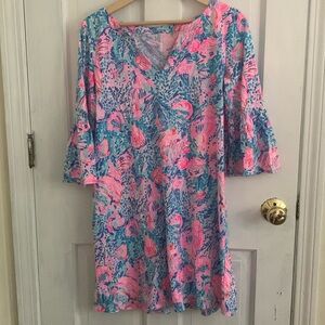 Lilly Pulitzer 3/4 sleeved dress